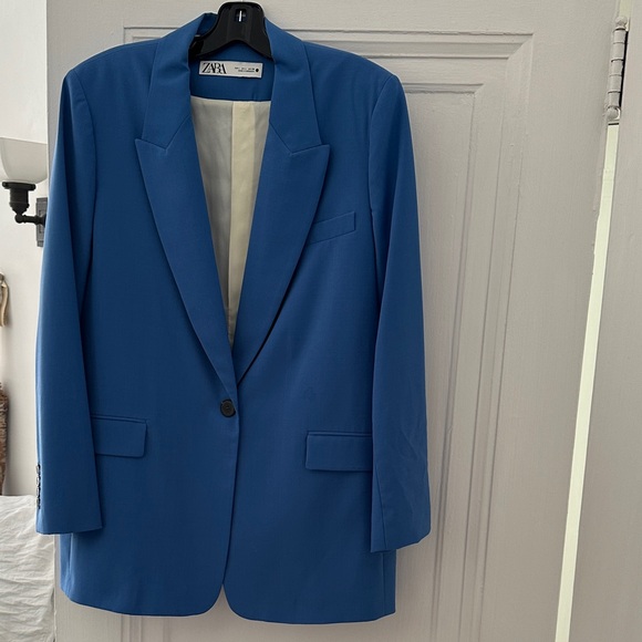 Zara Jackets & Blazers - Cobalt blazer